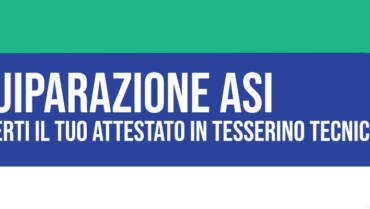 Converti il tuo attestato in Tesserino Tecnico ASI