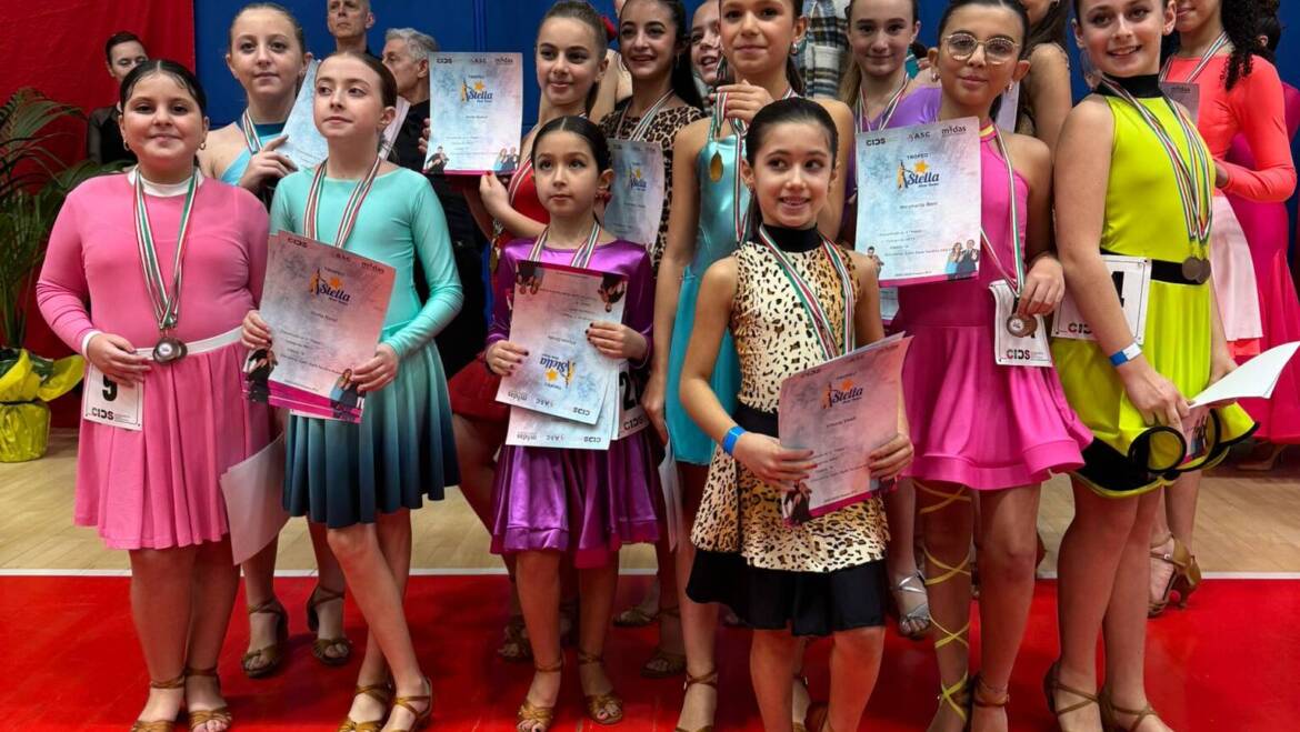 Trionfo al 15º Trofeo Stella Show Dance. Riparte il 2025 della New Latin Academy